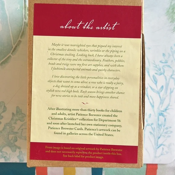 Dept 56 Christmas Krinkles Lightbulb Girl by Patience Brewster - Picture 3 of 3